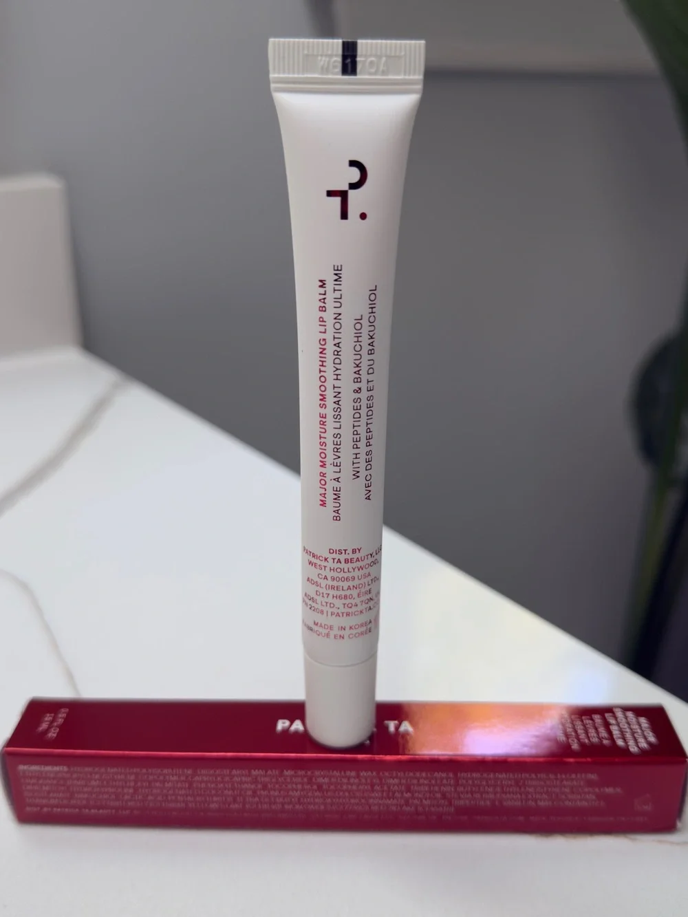 Patrick Ta Major Moisture Smoothing Lip Balm in Strawberry Shortcake